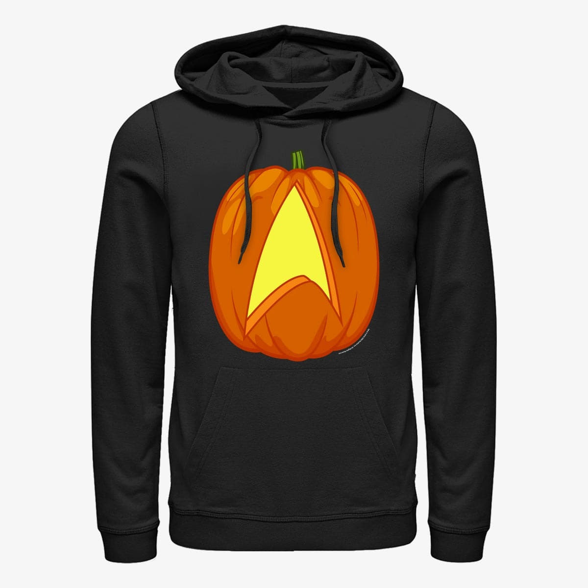 Hoodies and sweatshirts  Merch Paramount Star Trek - Trek Pumpkin Unisex Hoodie Black