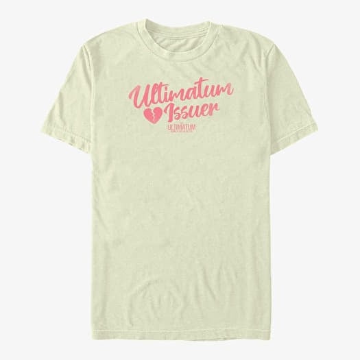 Tričko Merch Netflix The Ultimatum - ULTIMATUM ISSUER Unisex T-Shirt Natural
