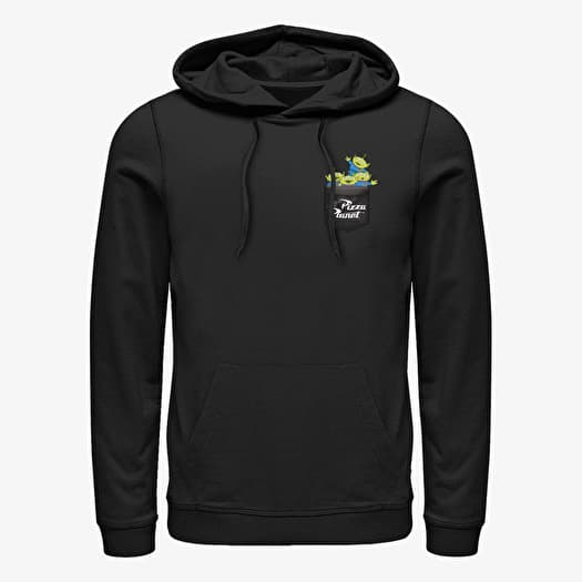 Pulóver Merch Pixar Toy Story - Alien Pocket Unisex Hoodie Black