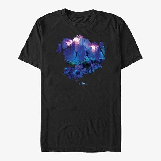 Tričko Merch Twentieth Century Fox Avatar 1 - Jelly Forest Unisex T-Shirt Black