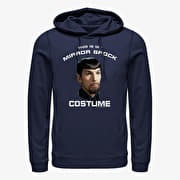 Merch Paramount Star Trek - This Is My Mirror Spock Costume Unisex Hoodie Navy Blue