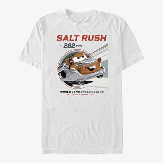 Tricou Merch Pixar Cars-Cars 2 - Salt Rush Unisex T-Shirt White