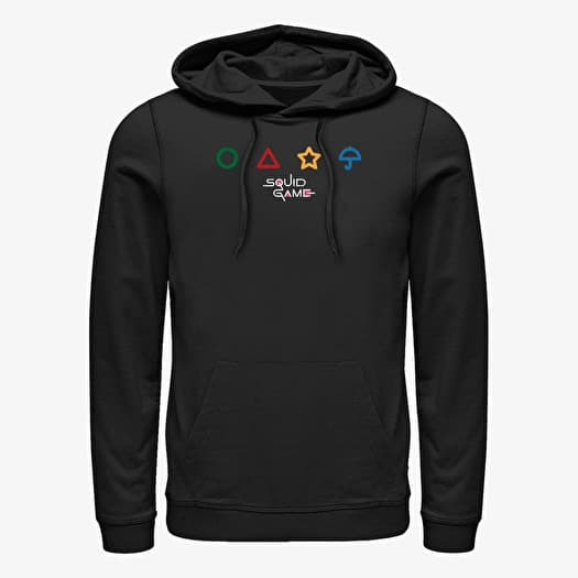 Sweatshirt Merch Netflix Squid Game - Umbrella Game Unisex Hoodie Black