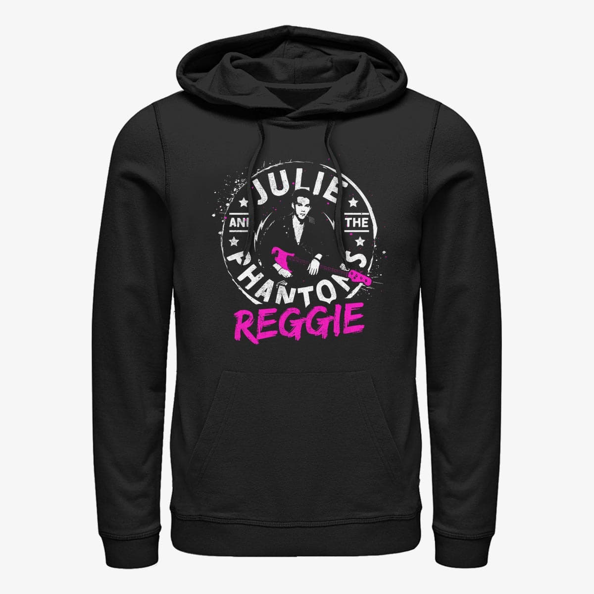 Felpe Merch Netflix Julie And The Phantoms - Reggie Grunge Unisex Hoodie Black