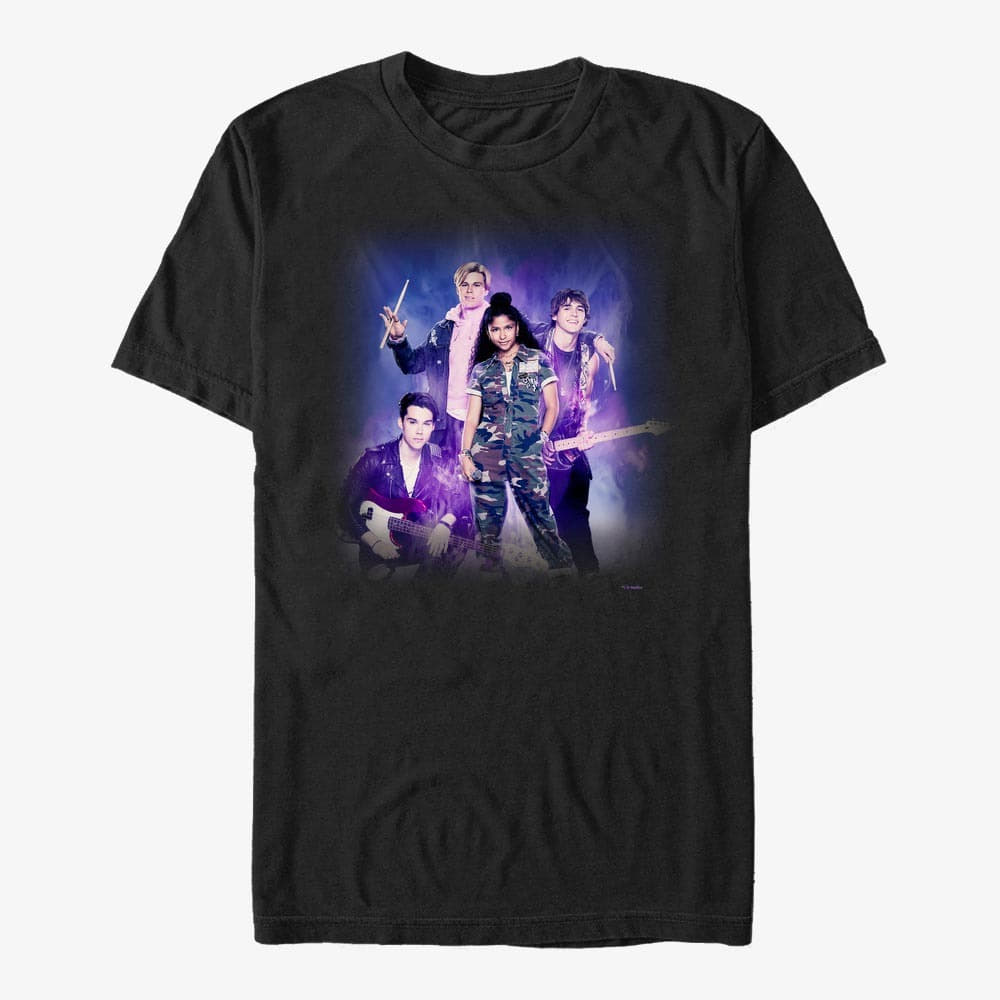 T-shirts Merch Netflix Julie And The Phantoms - The Phantoms Group Shot Unisex T-Shirt Black