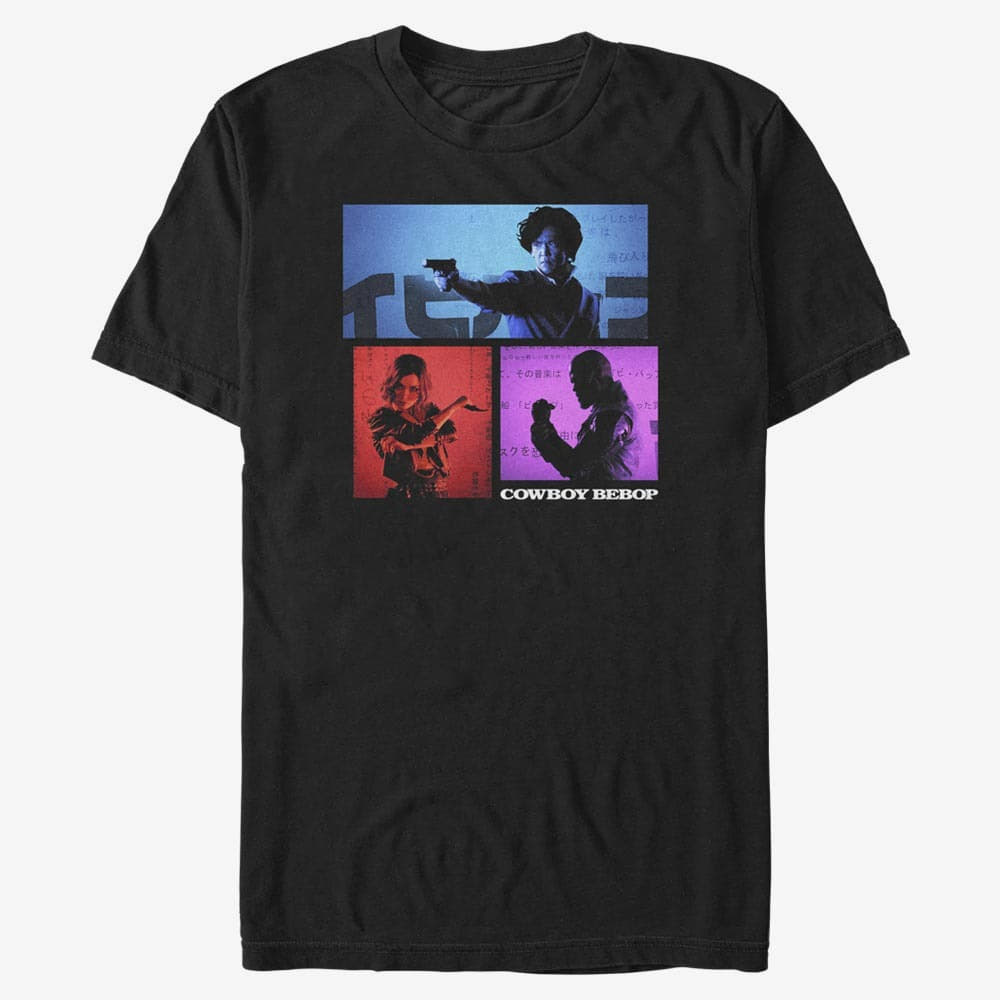 T-shirts Merch Netflix Cowboy Bebop - Box Up Unisex T-Shirt Black