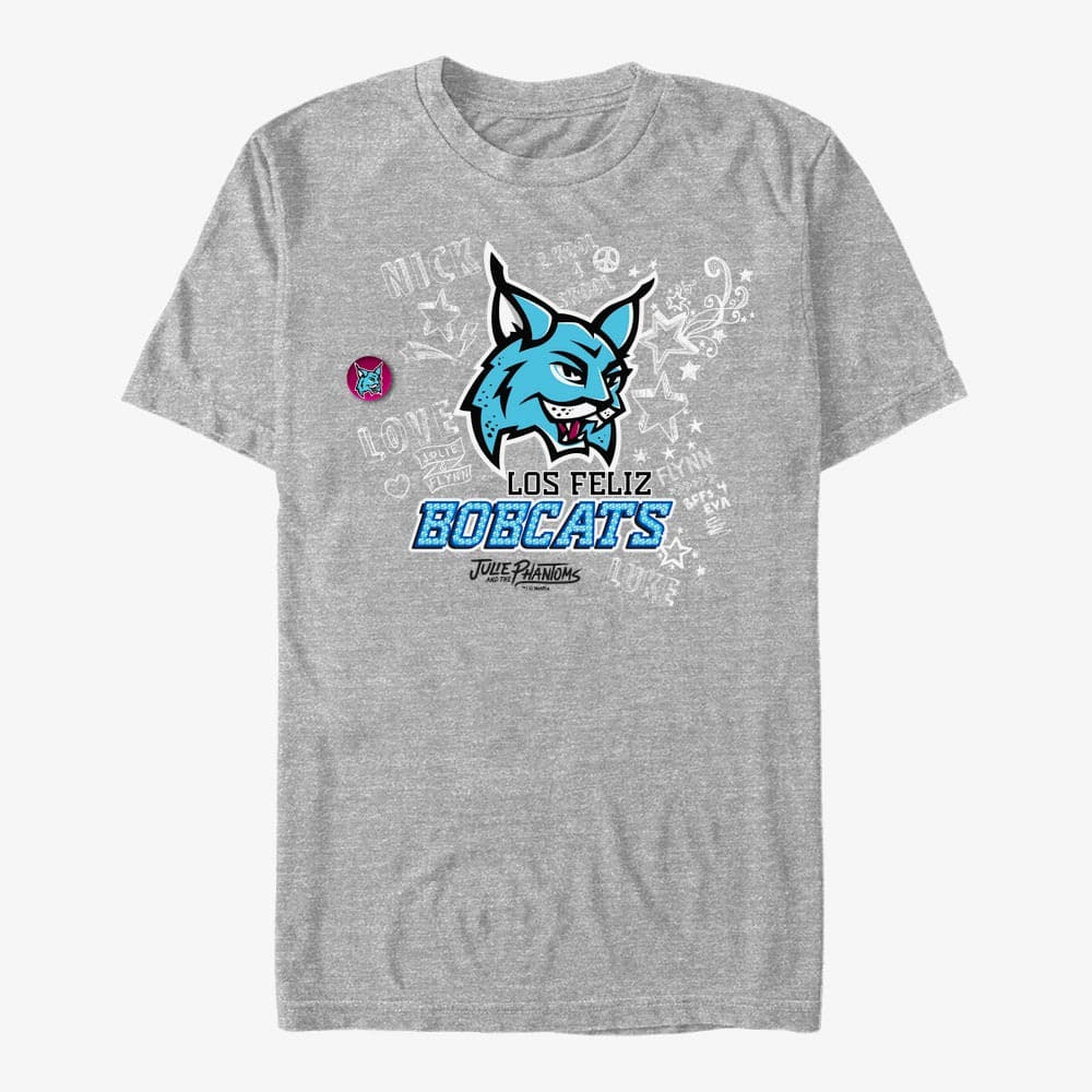 T-Shirts Merch Netflix Julie And The Phantoms - Los Feliz Doodles Unisex T-Shirt Heather Grey