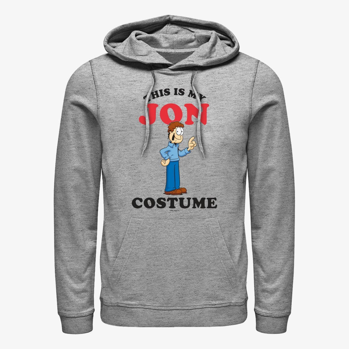 Sweatshirts Merch Paramount Garfield - Jon Costume Unisex Hoodie Heather Grey