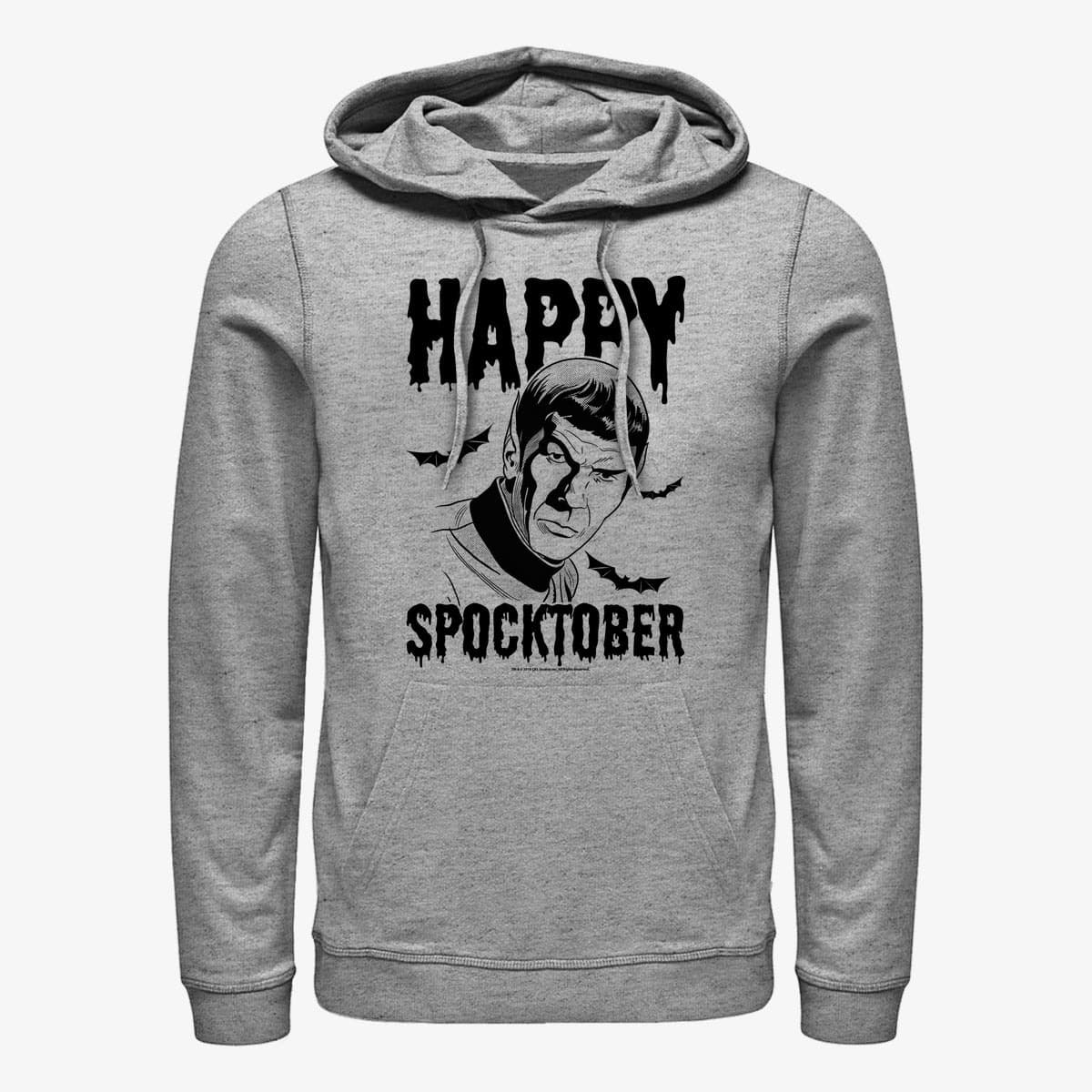 Hoodies Merch Paramount Star Trek - Spocktober Two Unisex Hoodie Heather Grey