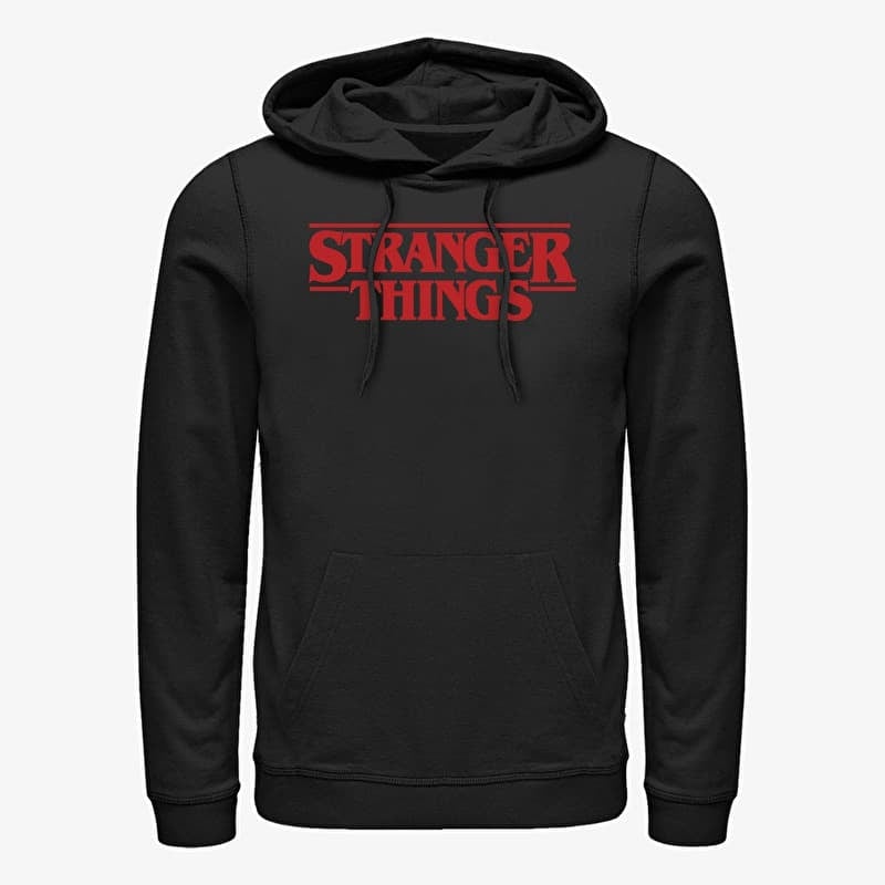 Sweatshirt Merch Netflix Stranger Things - Stranger Things Unisex Hoodie Black