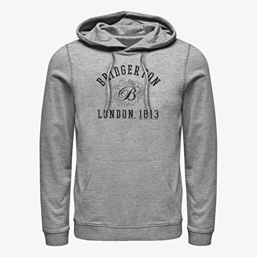 Mikina Merch Netflix Bridgerton - Bridgerton Lines Unisex Hoodie Heather Grey