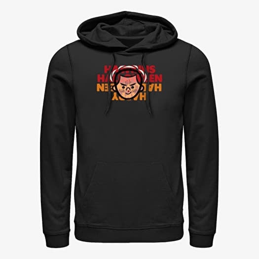 Sweatshirt Merch Netflix Stranger Things - Hawkins Halloween Unisex Hoodie Black