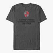 Merch Netflix Heartstopper - Harvey Green Grammar Unisex T-Shirt Dark Heather Grey