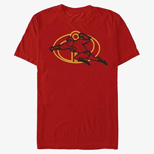 Póló Merch Pixar Incredibles 2 - Incredi Line Unisex T-Shirt Red