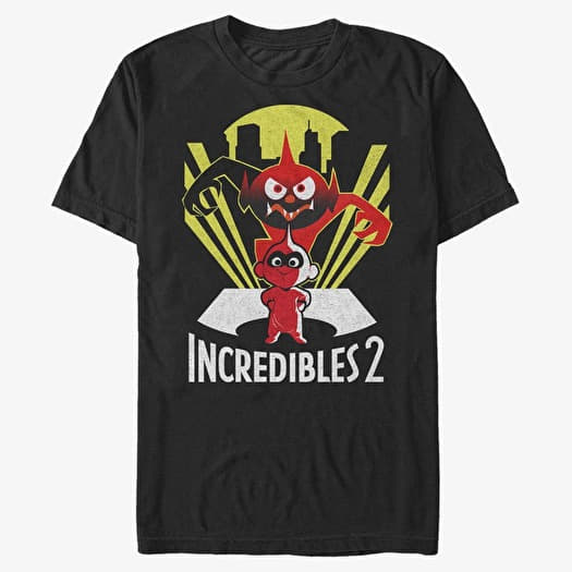 Majica Merch Pixar Incredibles 2 - Jack Jack Demon Unisex T-Shirt Black