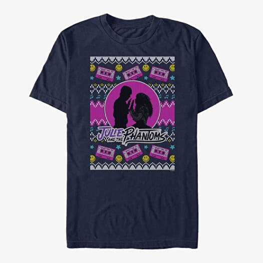 T-shirt Merch Netflix Julie And The Phantoms - JP Ugly Sweater Unisex T-Shirt Navy Blue