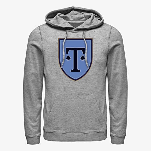 Sweatshirt Merch Netflix Heartstopper - Truham Spade Crest Unisex Hoodie Heather Grey