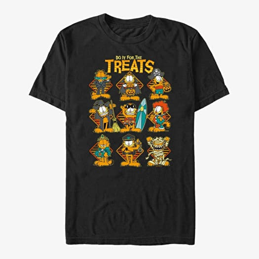 Majica Merch Paramount Garfield - For the Treats Unisex T-Shirt Black