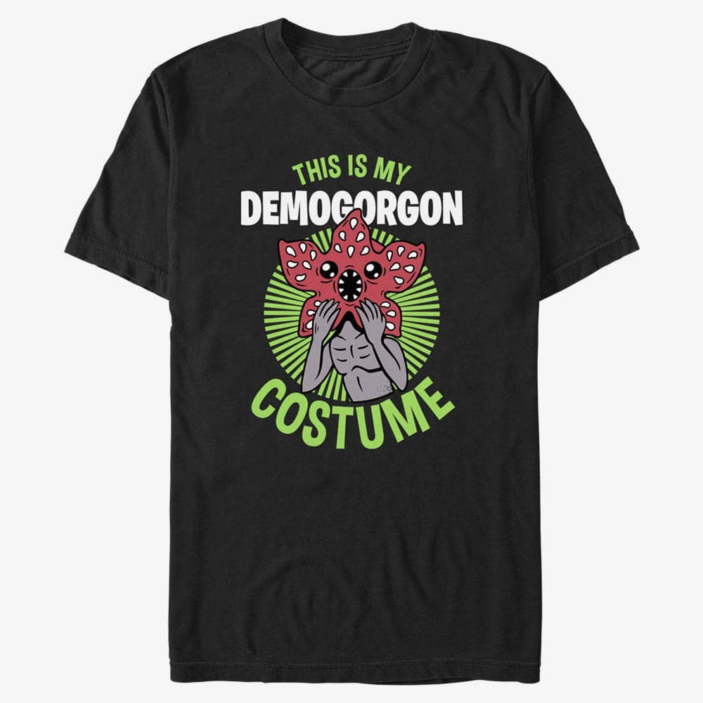 T-Shirts Merch Netflix Stranger Things - Demogorg Costume Unisex T-Shirt Black