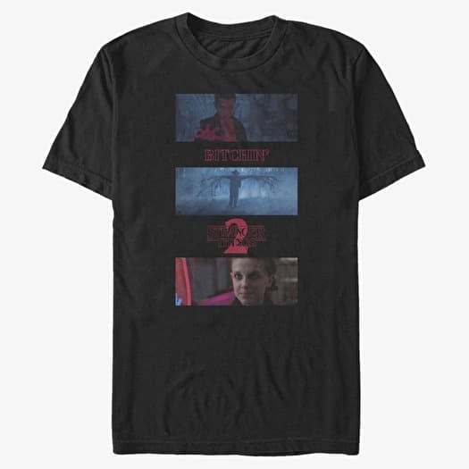 Μπλουζάκι Merch Netflix Stranger Things - Photo Story Unisex T-Shirt Black