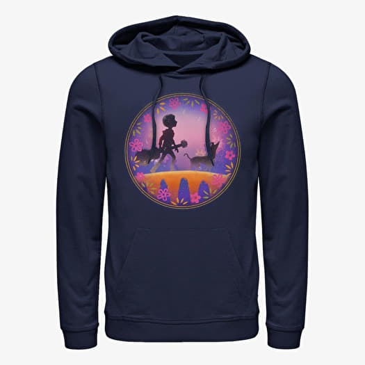Sweatshirt Merch Pixar Coco - COCO Bridge Unisex Hoodie Navy Blue