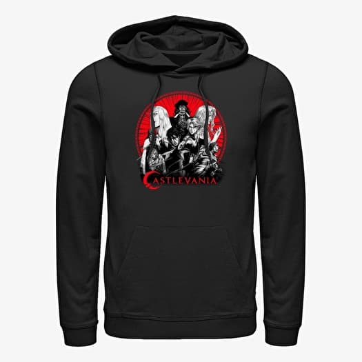 Sweatshirt Merch Netflix Castlevania - Castlevania Crew Min Unisex Hoodie Black