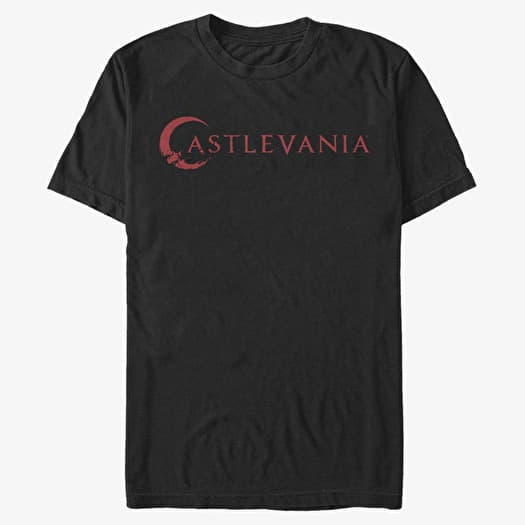 Camiseta Merch Netflix Castlevania - Castlevania Logo Unisex T-Shirt Black
