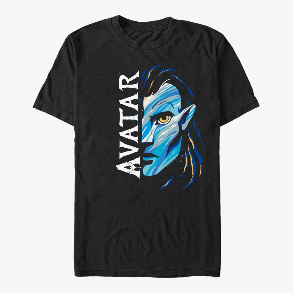 T-Shirts Merch Twentieth Century Fox Avatar 2 - Head Strong Jake Unisex T-Shirt Black