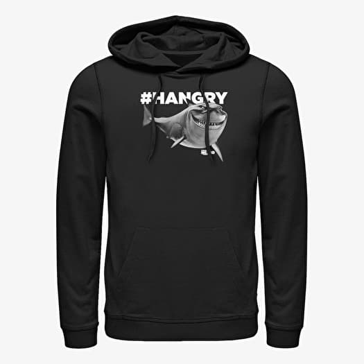 Mikina Merch Pixar Finding Nemo - Hangry Bruce Unisex Hoodie Black