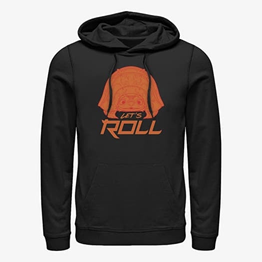 Mikina Merch Pixar Raya the Last Dragon - Lets Roll Unisex Hoodie Black
