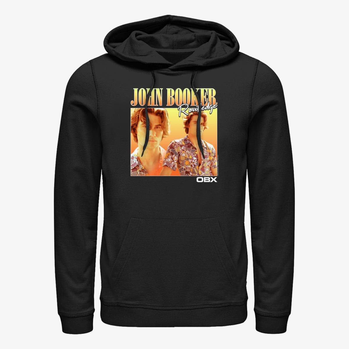 Sweatshirts Merch Netflix Outer Banks - JOHN B HERO Unisex Hoodie Black