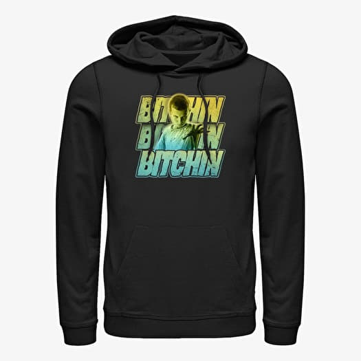 Hanorac Merch Netflix Stranger Things - Bitchin Eleven Unisex Hoodie Black