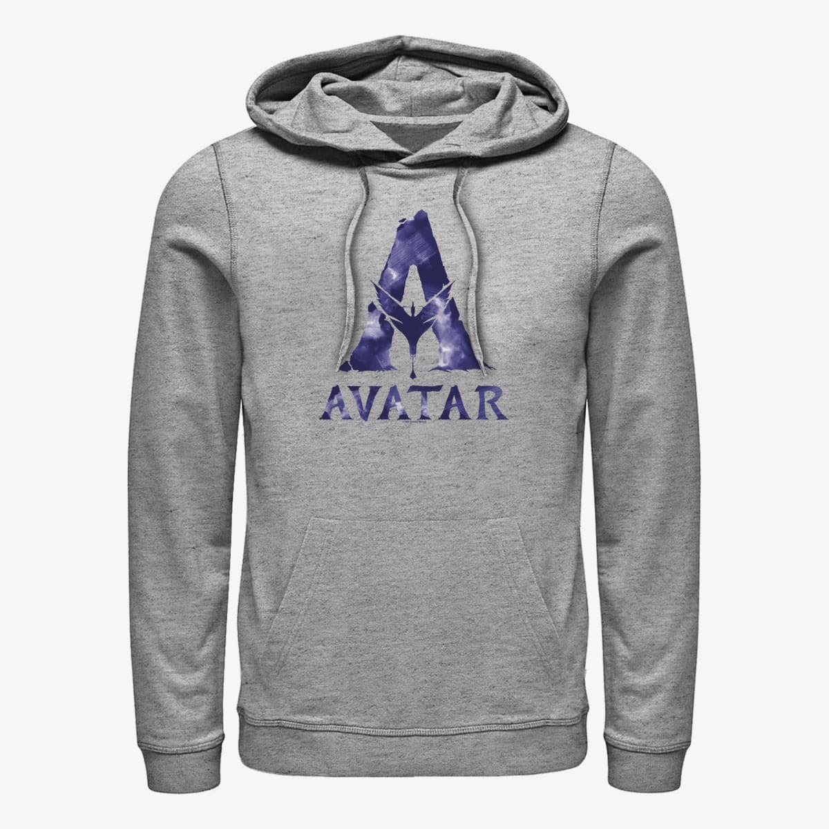 Sweatshirts Merch Twentieth Century Fox Avatar 1 - Avatar A Logo Unisex Hoodie Heather Grey