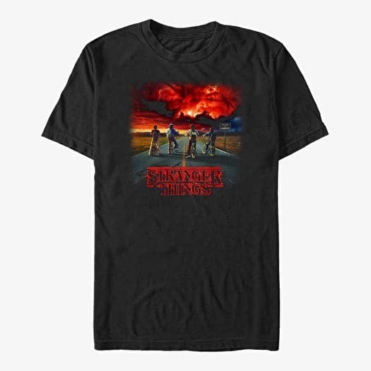T-shirt Merch Netflix Stranger Things - Where It Began Unisex T-Shirt Black