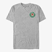 Merch Netflix Stranger Things - Hawkins High Tiger Emblem Unisex T-Shirt Heather Grey