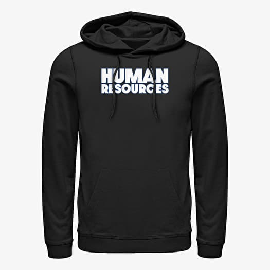 Majica Merch Netflix Human Resources - HR Logo Unisex Hoodie Black