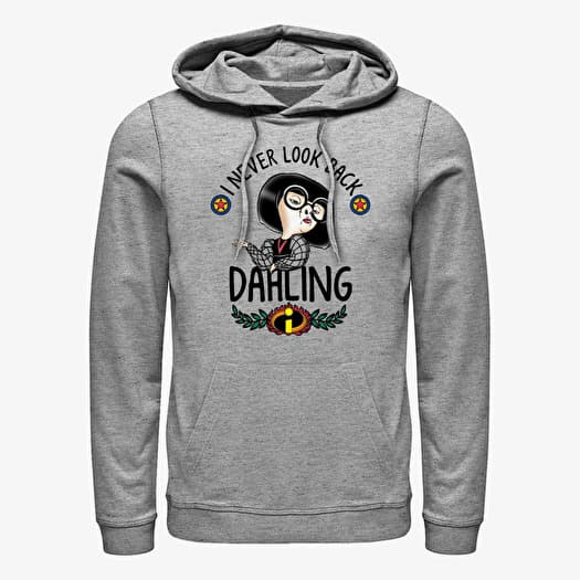 Pulóver Merch Pixar Incredibles - Dahling Simplified 2 Unisex Hoodie Heather Grey