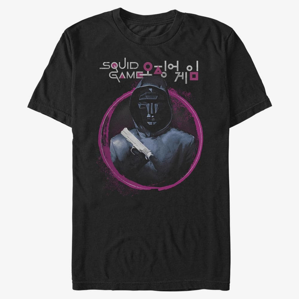 T-Shirts Merch Netflix Squid Game - Mike Honcho Unisex T-Shirt Black