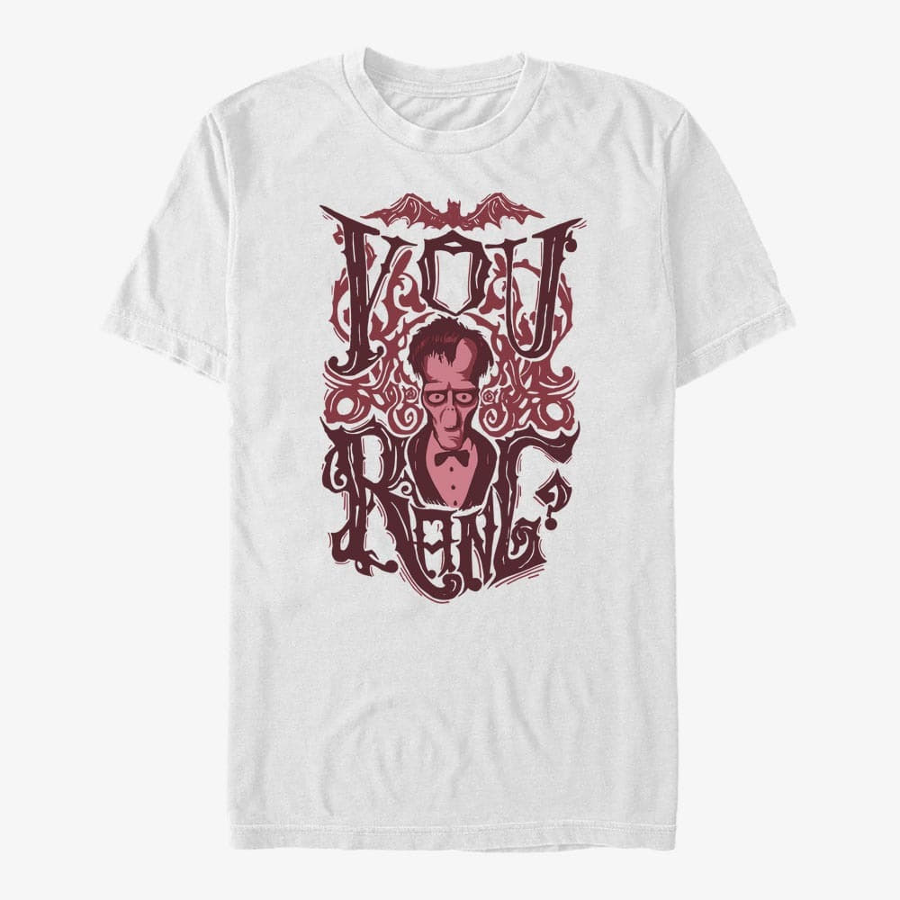 T-Shirts Merch MGM The Addams Family - You Rang Unisex T-Shirt White