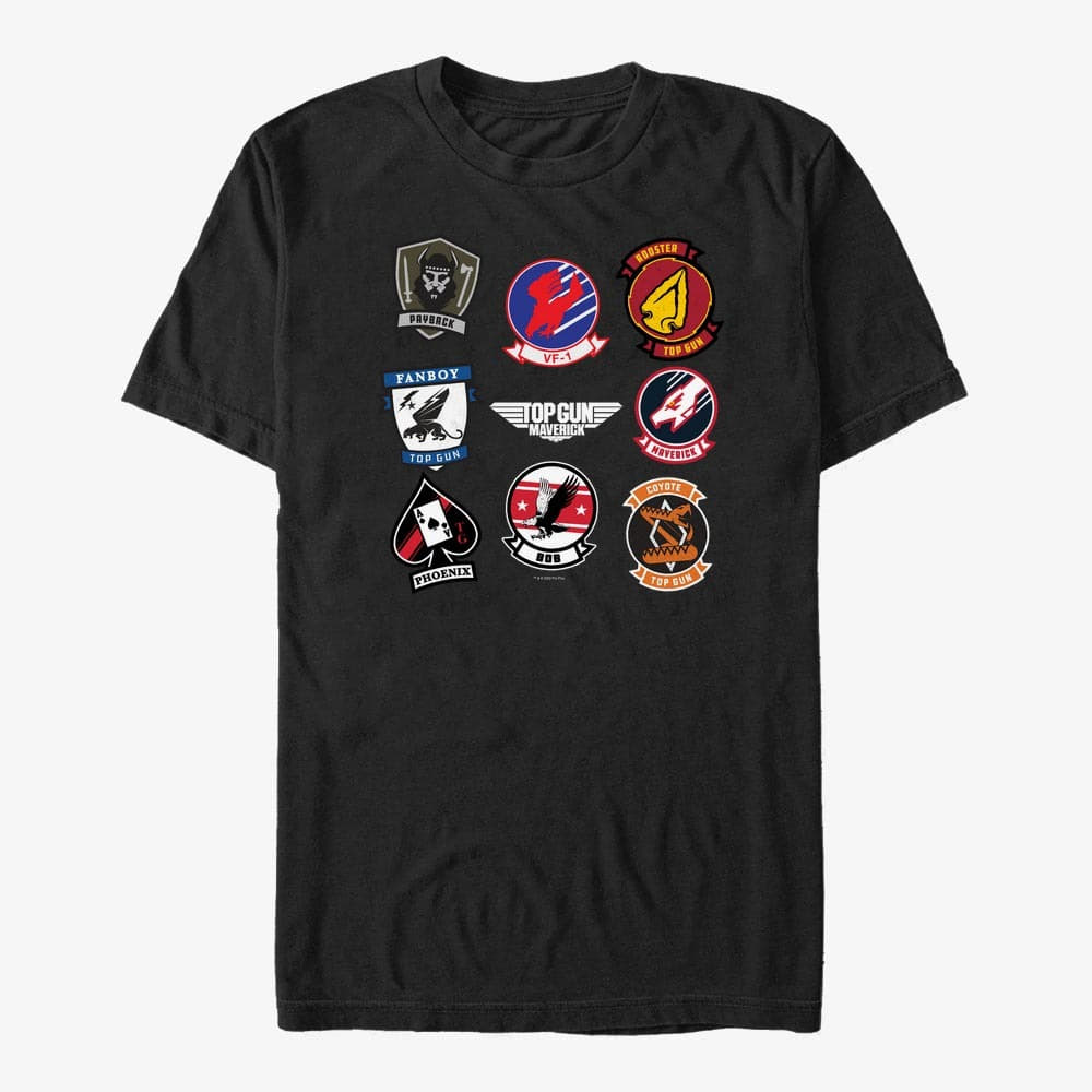 T shirts Merch Paramount Top Gun Maverick Red Eagle Unisex T Shirt Black Queens