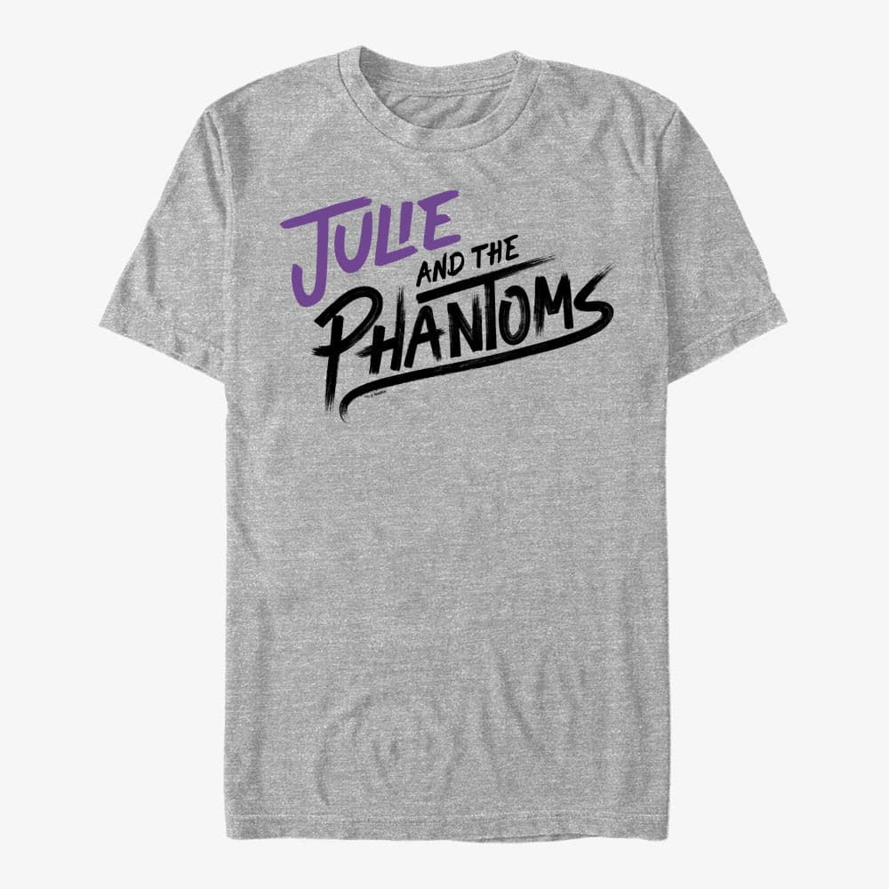 T-shirts Merch Netflix Julie And The Phantoms - Stacked Logo Unisex T-Shirt Heather Grey