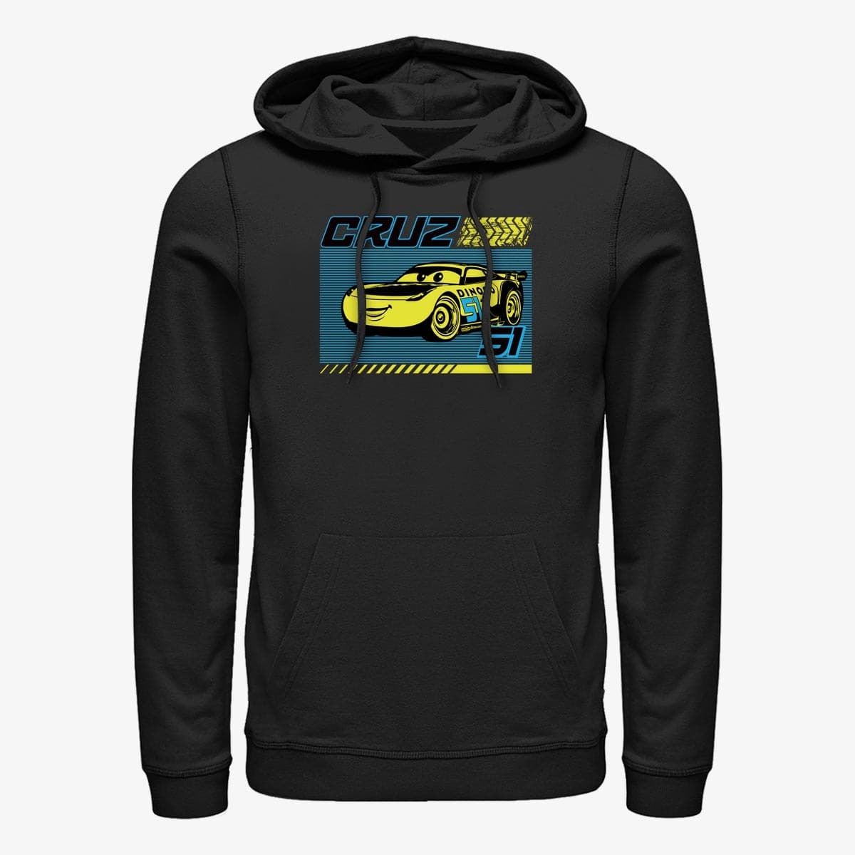 Hoodies and sweatshirts  Merch Pixar Cars 3 - Cruz Line Unisex Hoodie Black