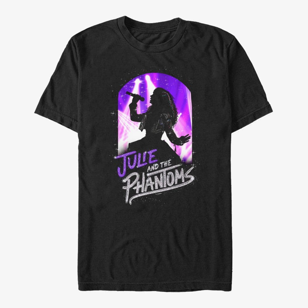 Pólók Merch Netflix Julie And The Phantoms - Julie Solo Unisex T-Shirt Black