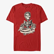 Merch Pixar Coco - Mom Knows Best Unisex T-Shirt Red