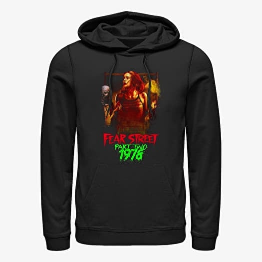 Sweatshirt Merch Netflix Fear Street - Fire Poster Unisex Hoodie Black