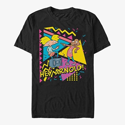 Tricou Merch Paramount Hey Arnold - Hey Arn Unisex T-Shirt Black