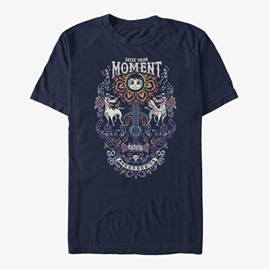 Tričko Merch Pixar Coco - DANTE AND MIGUEL Unisex T-Shirt Navy Blue