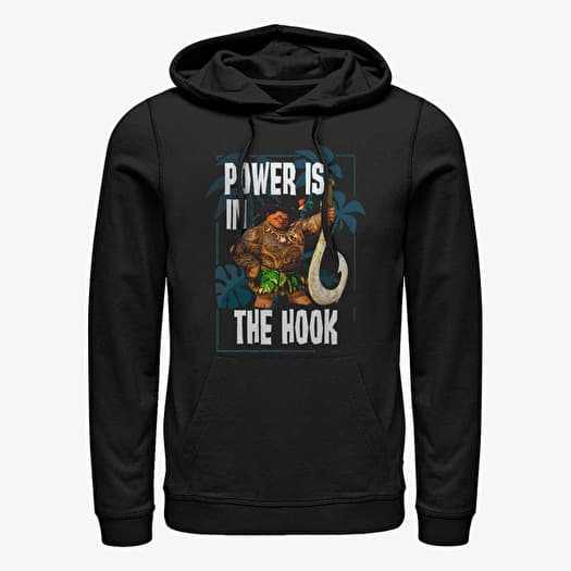 Sweatshirt Merch Pixar Moana - Muscle Up Buttercup Unisex Hoodie Black