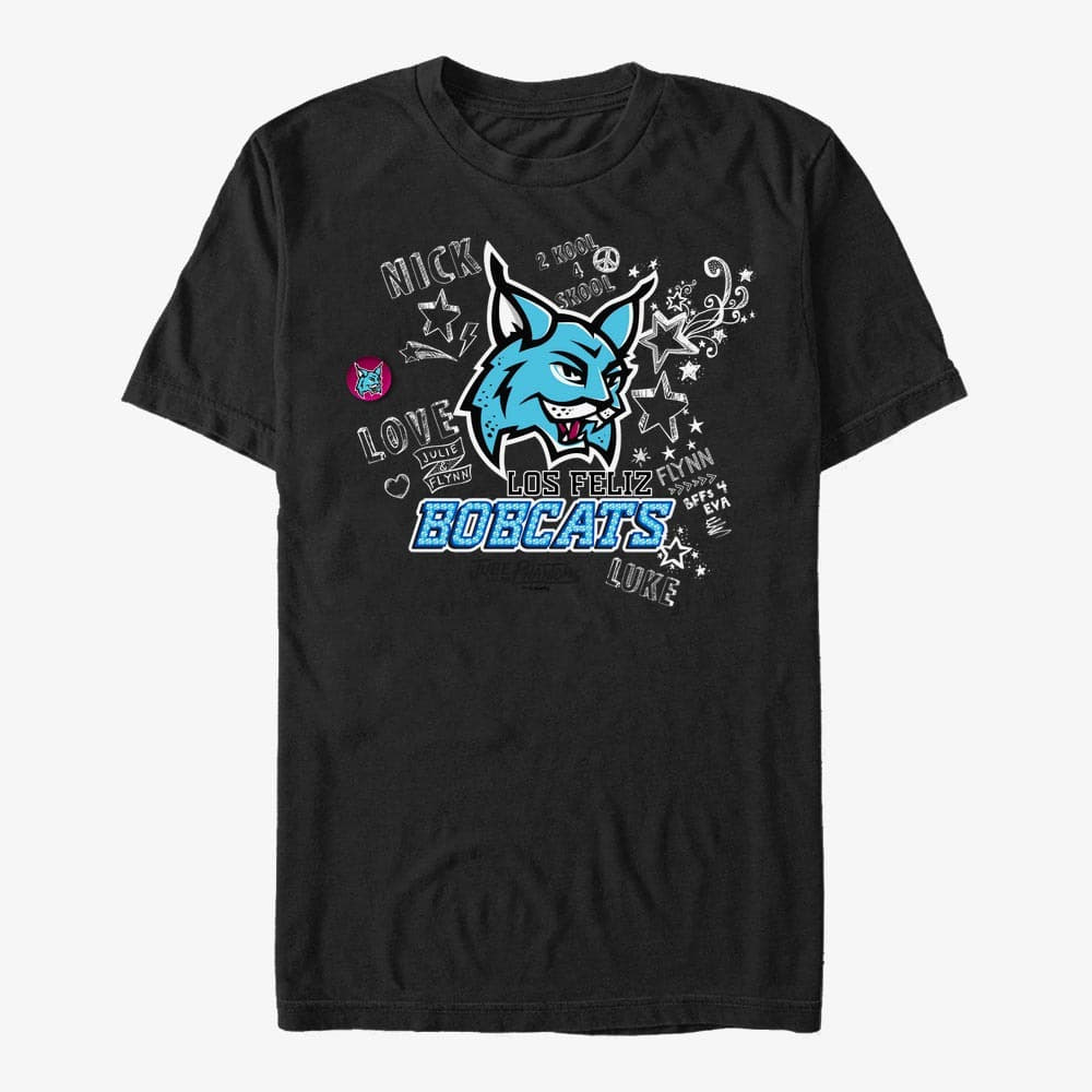 T-Shirts Merch Netflix Julie And The Phantoms - Los Feliz Doodles Unisex T-Shirt Black