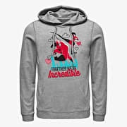 Merch Pixar Incredibles - Together Incredible Unisex Hoodie Heather Grey